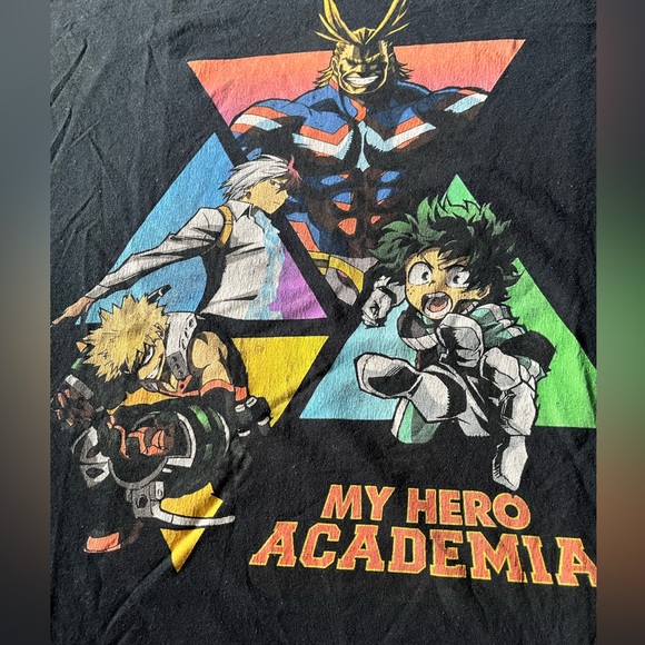 My Hero Academia 4 Character Group Tee - Size Medium - Picture 3 of 7